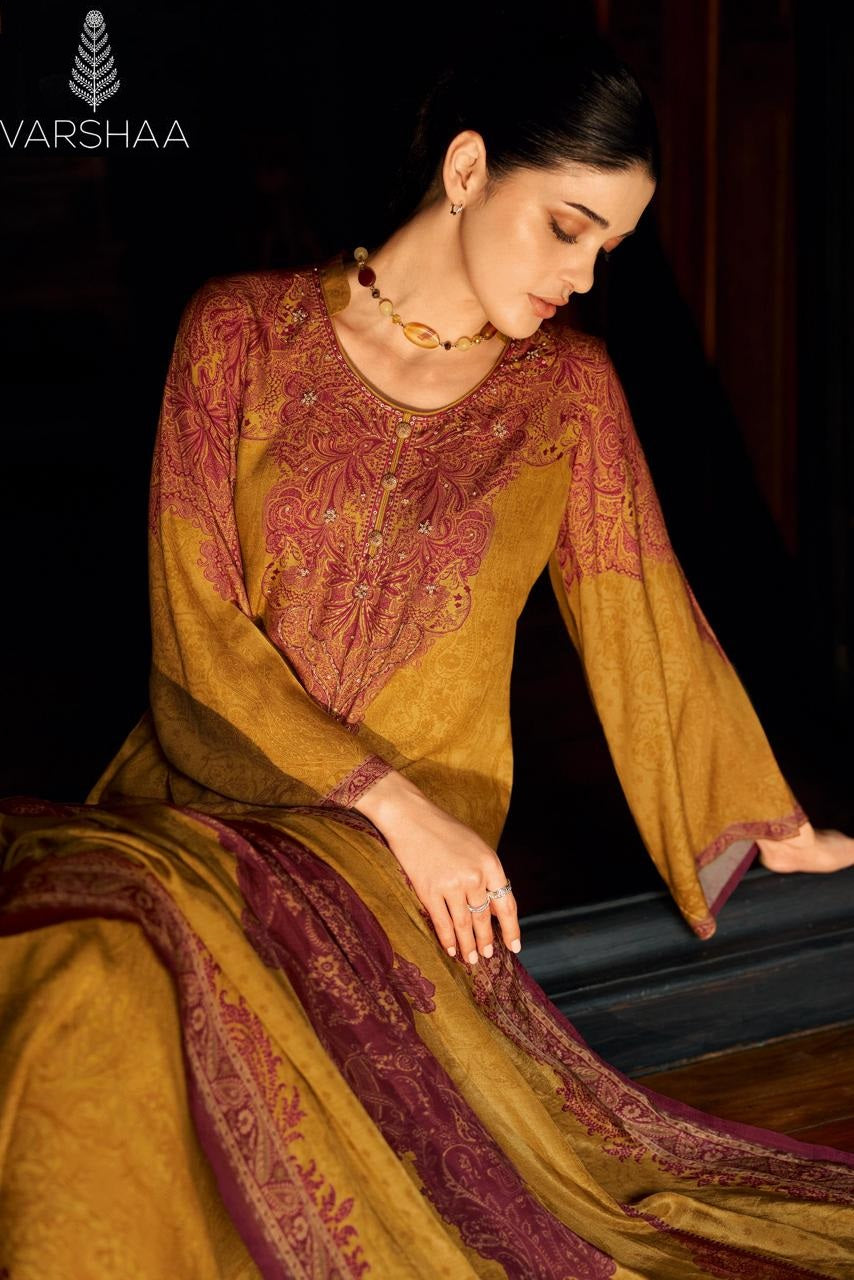 Thread Of Dawn Varshaa Pashmina Suits Supplier Ahmedabad