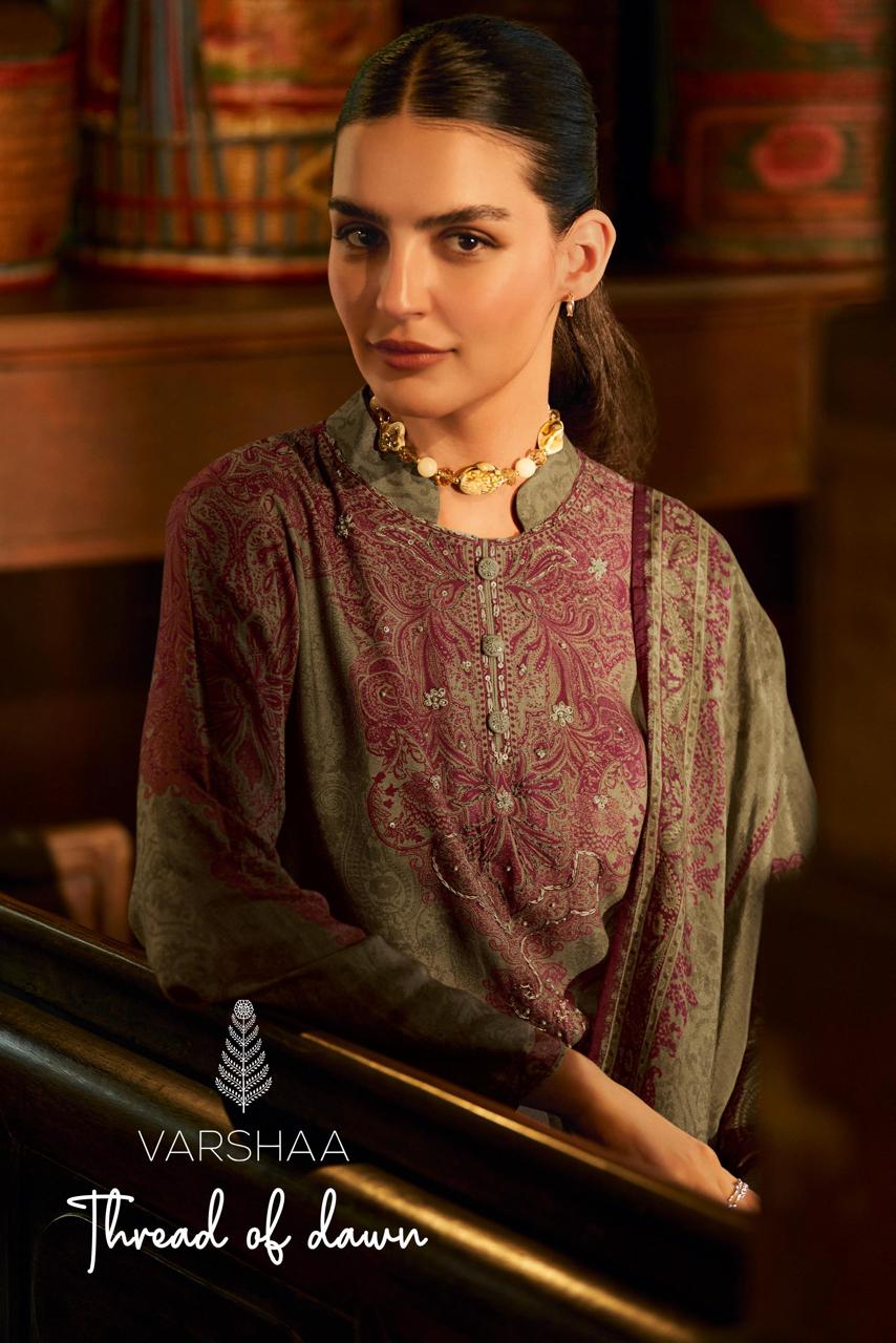 Thread Of Dawn Varshaa Pashmina Suits Supplier Ahmedabad