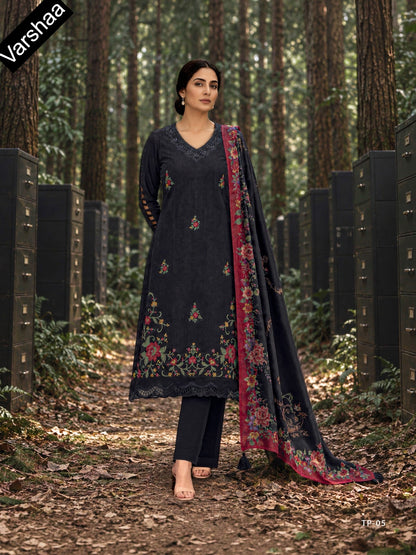 Threaded Pixels Varshaa Viscose Pashmina Suits Wholesale Rate