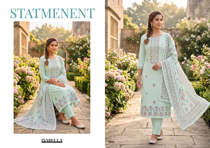 Thyme Yesfab Isabella Lawn Pant Style Suits Manufacturer India
