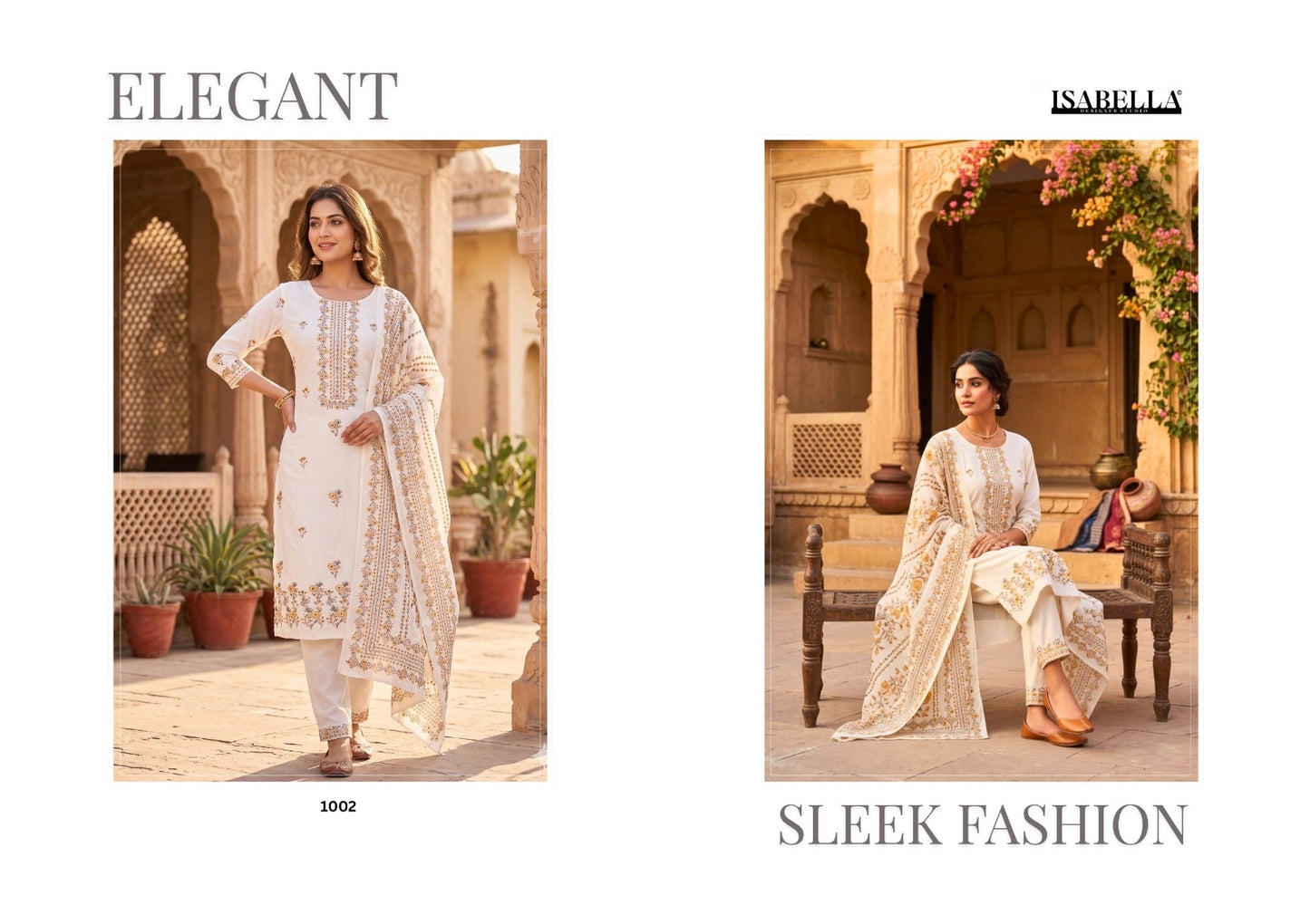 Thyme Yesfab Isabella Lawn Pant Style Suits Manufacturer India
