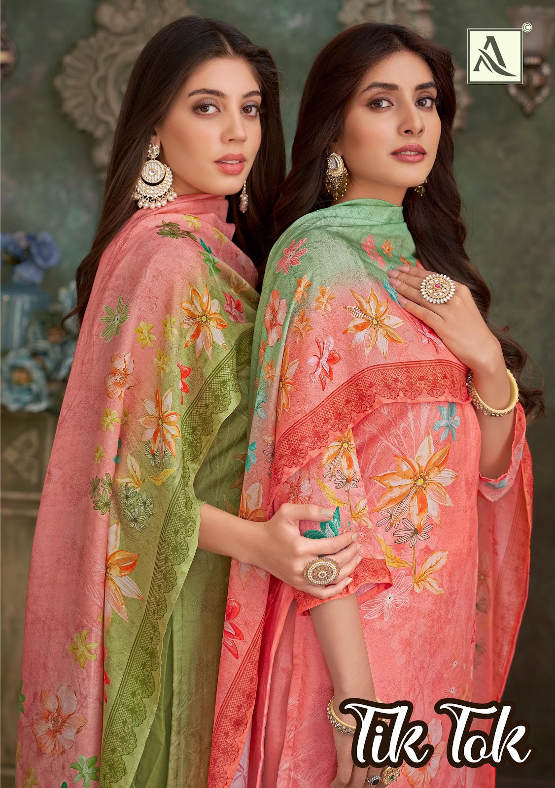 Tik Tok Alok Pure Viscose Pant Style Suits Supplier India