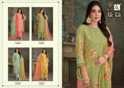 Tik Tok Alok Pure Viscose Pant Style Suits Supplier India