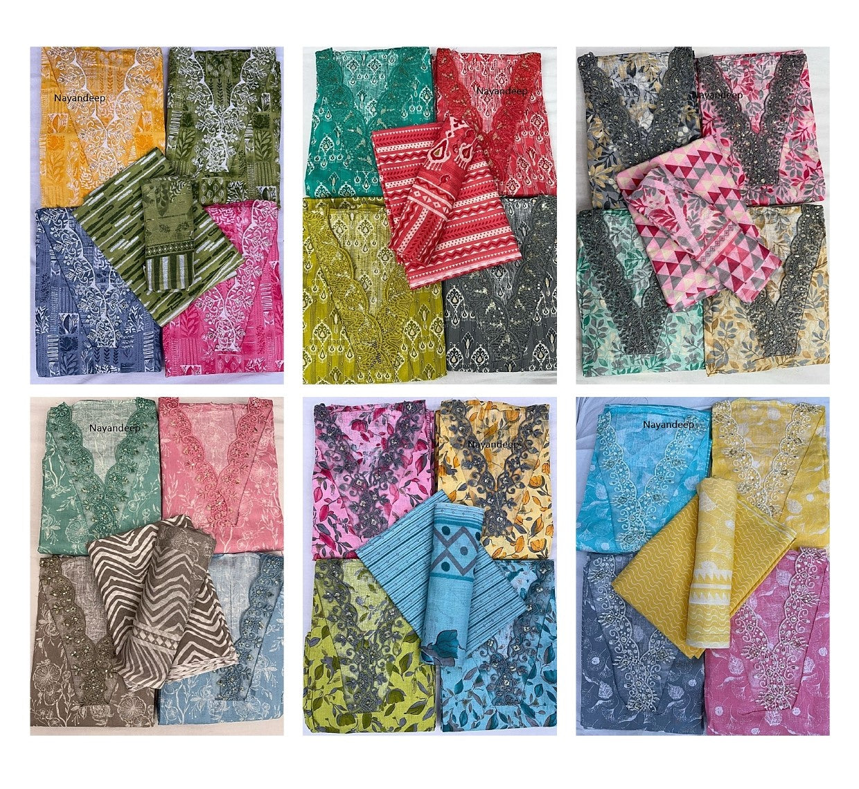 Tik Tok Nayandeep Cotton Dress Material Supplier