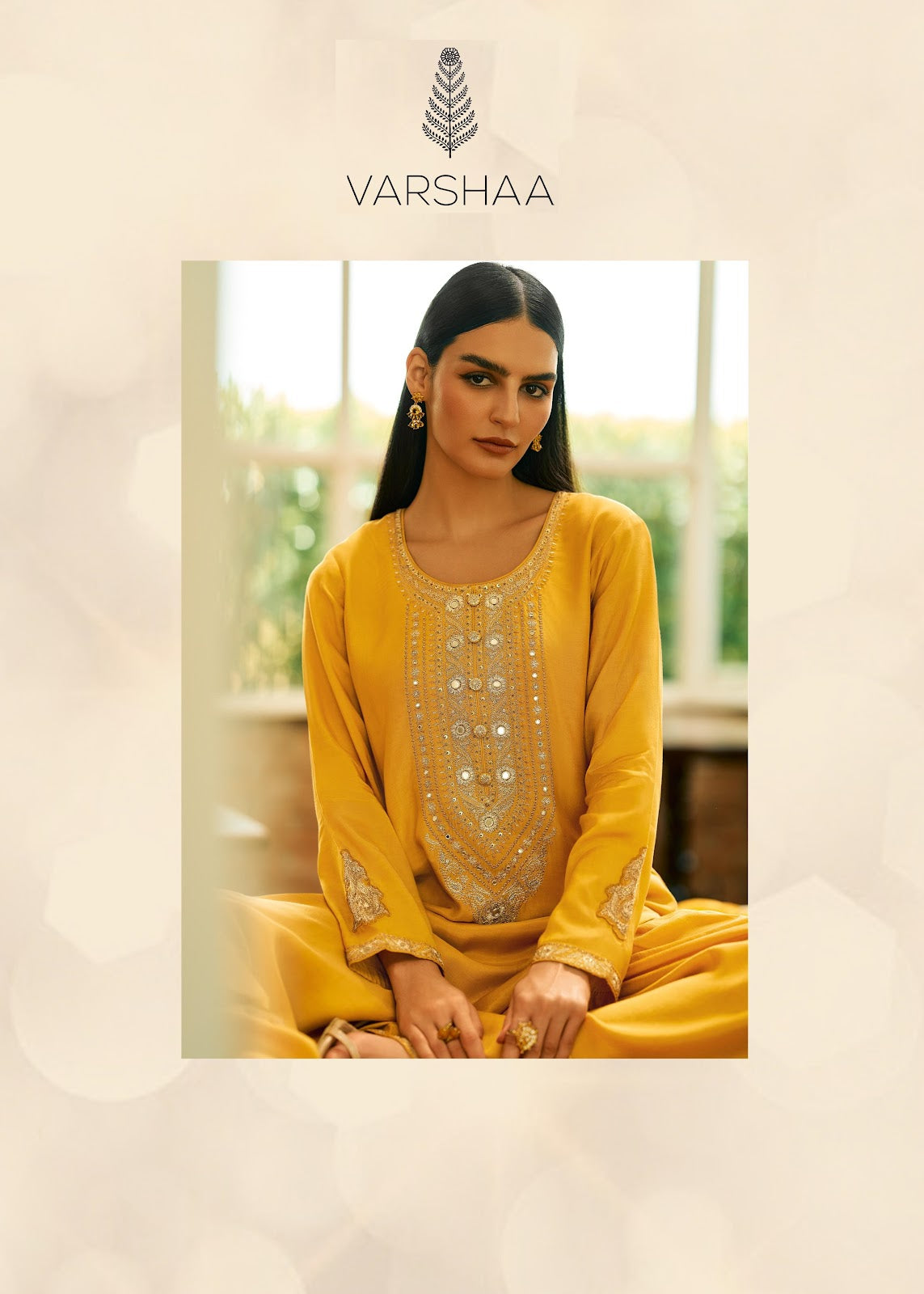 Tilla 2 Varshaa Viscose Muslin Pant Style Suits Exporter Ahmedabad