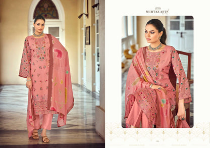 Tilla Mumtaz Arts Cambric Lawn Karachi Salwar Suits Wholesale Rate