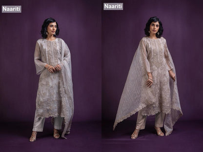 Tilnoor 2873 Naariti Banarasi Pant Style Suits Wholesaler Ahmedabad