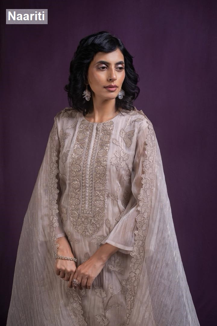Tilnoor 2873 Naariti Banarasi Pant Style Suits Wholesaler Ahmedabad