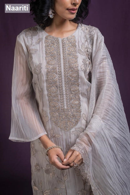 Tilnoor 2873 Naariti Banarasi Pant Style Suits Wholesaler Ahmedabad