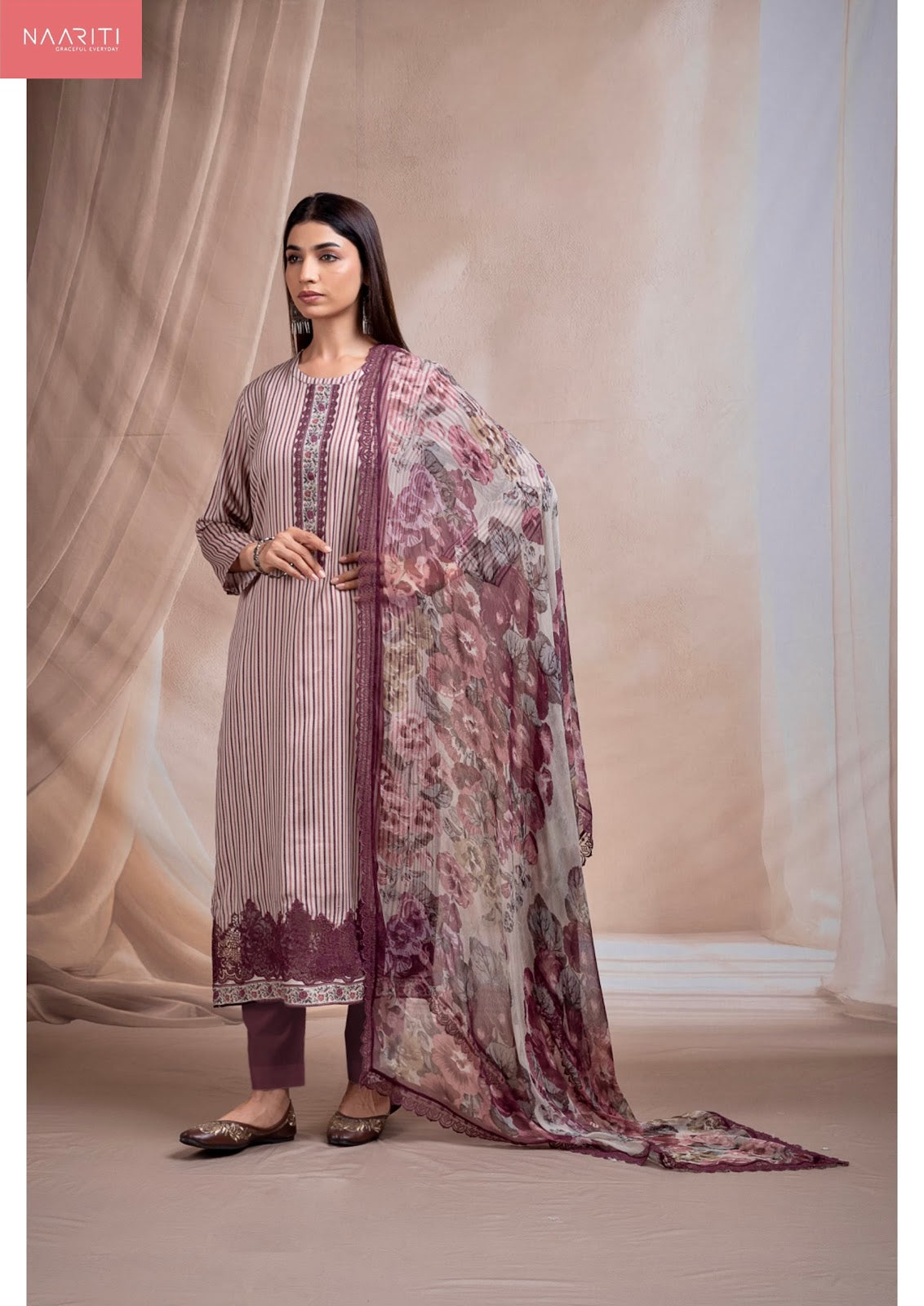 Tilor Naariti Cotton Pant Style Suits Supplier Ahmedabad