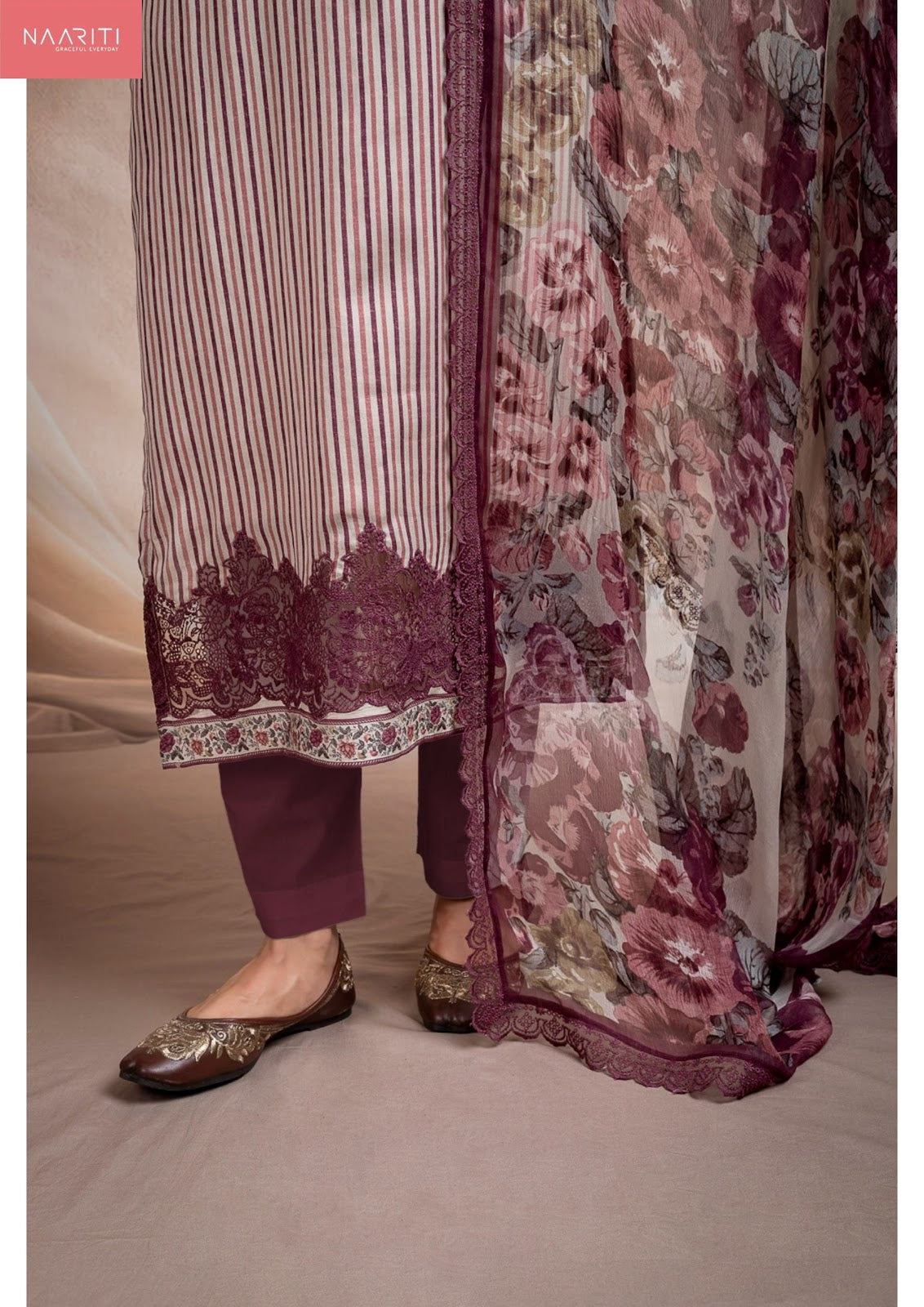 Tilor Naariti Cotton Pant Style Suits Supplier Ahmedabad