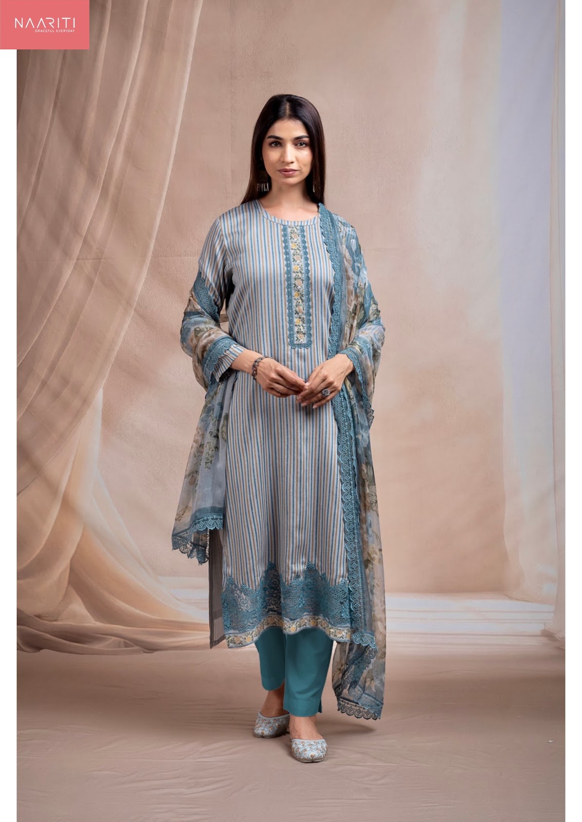 Tilor Naariti Cotton Pant Style Suits Supplier Ahmedabad