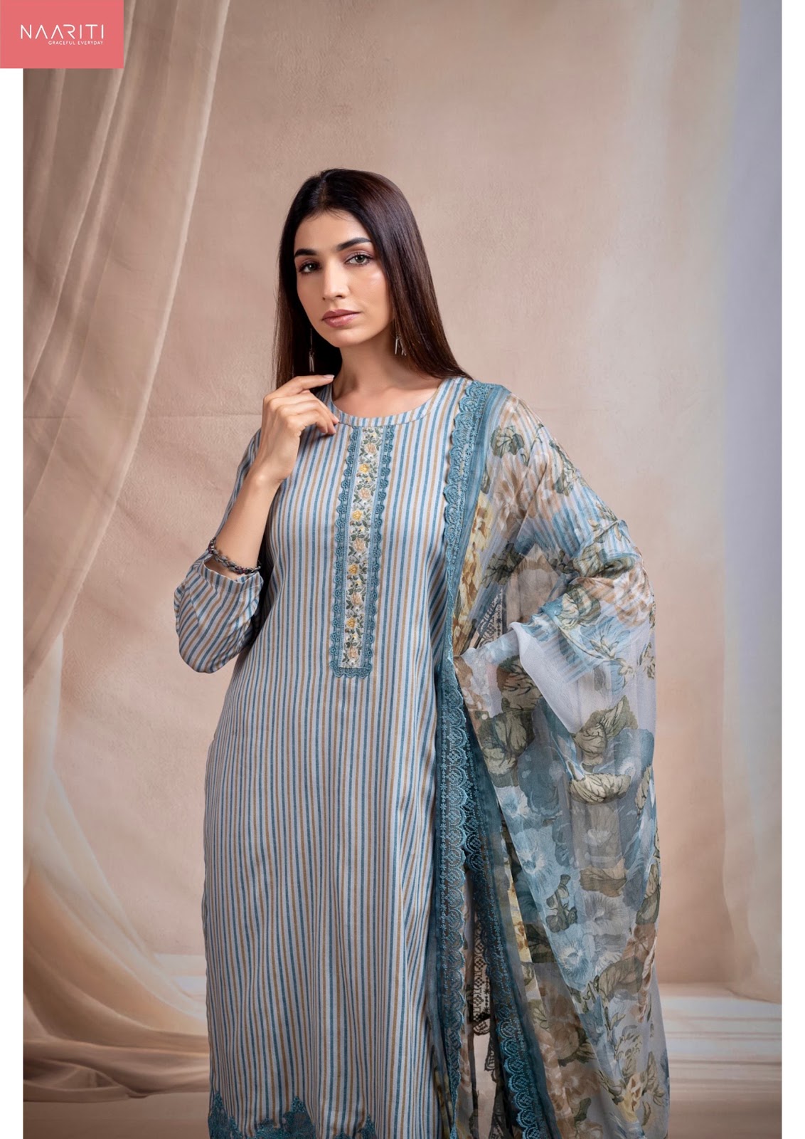 Tilor Naariti Cotton Pant Style Suits Supplier Ahmedabad