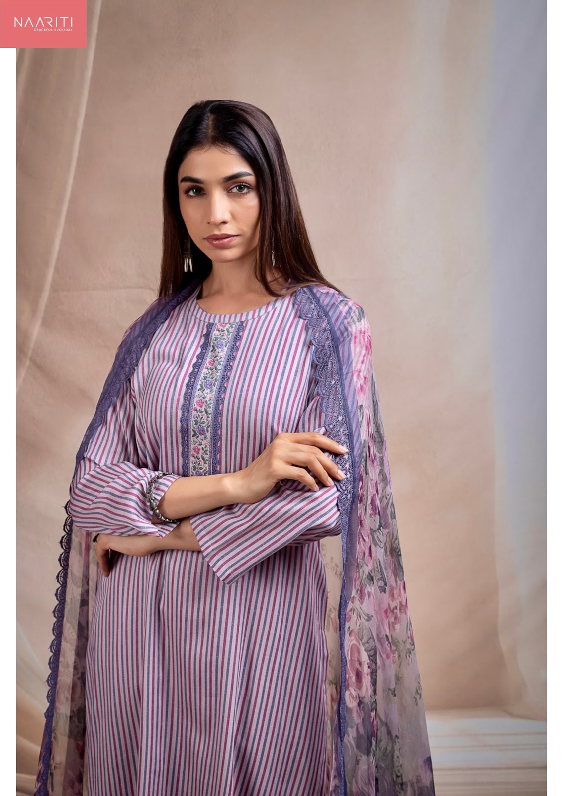 Tilor Naariti Cotton Pant Style Suits Supplier Ahmedabad