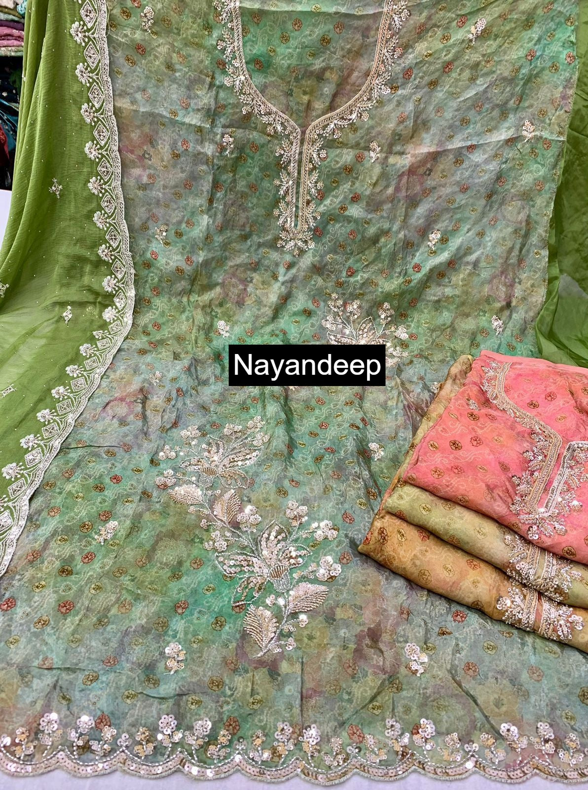 Tina Nayandeep Viscose Salwar Suits Wholesaler Gujarat