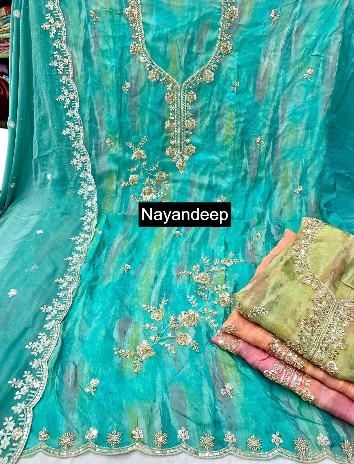 Tina Nayandeep Viscose Salwar Suits Wholesaler Gujarat