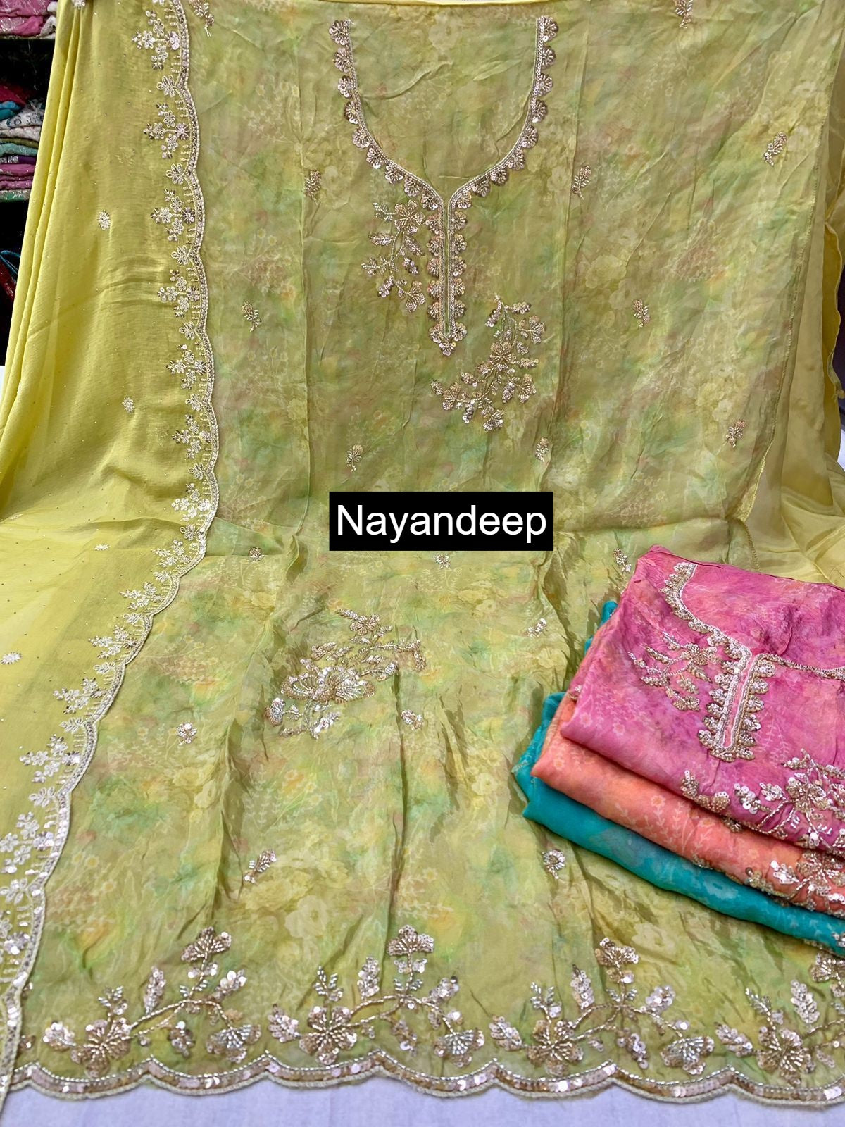 Tina Nayandeep Viscose Salwar Suits Wholesaler Gujarat