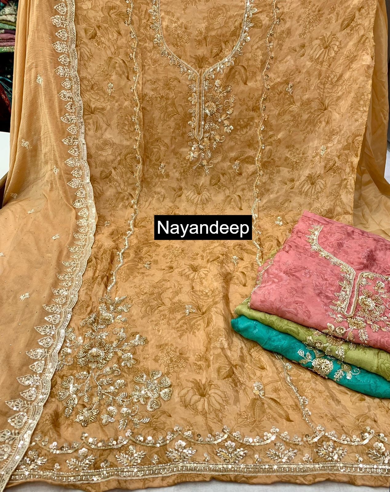 Tina Nayandeep Viscose Salwar Suits Wholesaler Gujarat