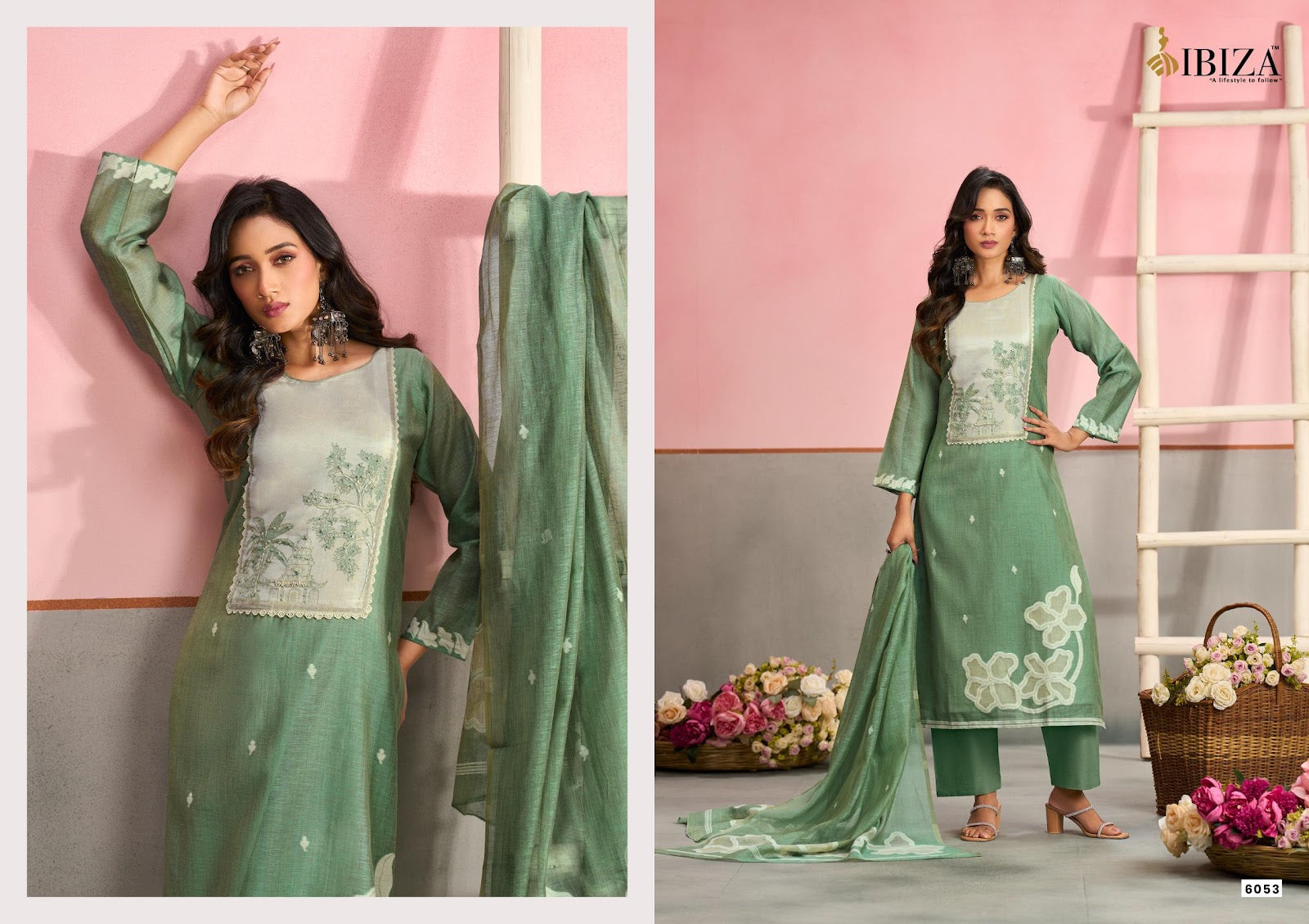 Tinka Ibiza Organic Pant Style Suits Manufacturer India