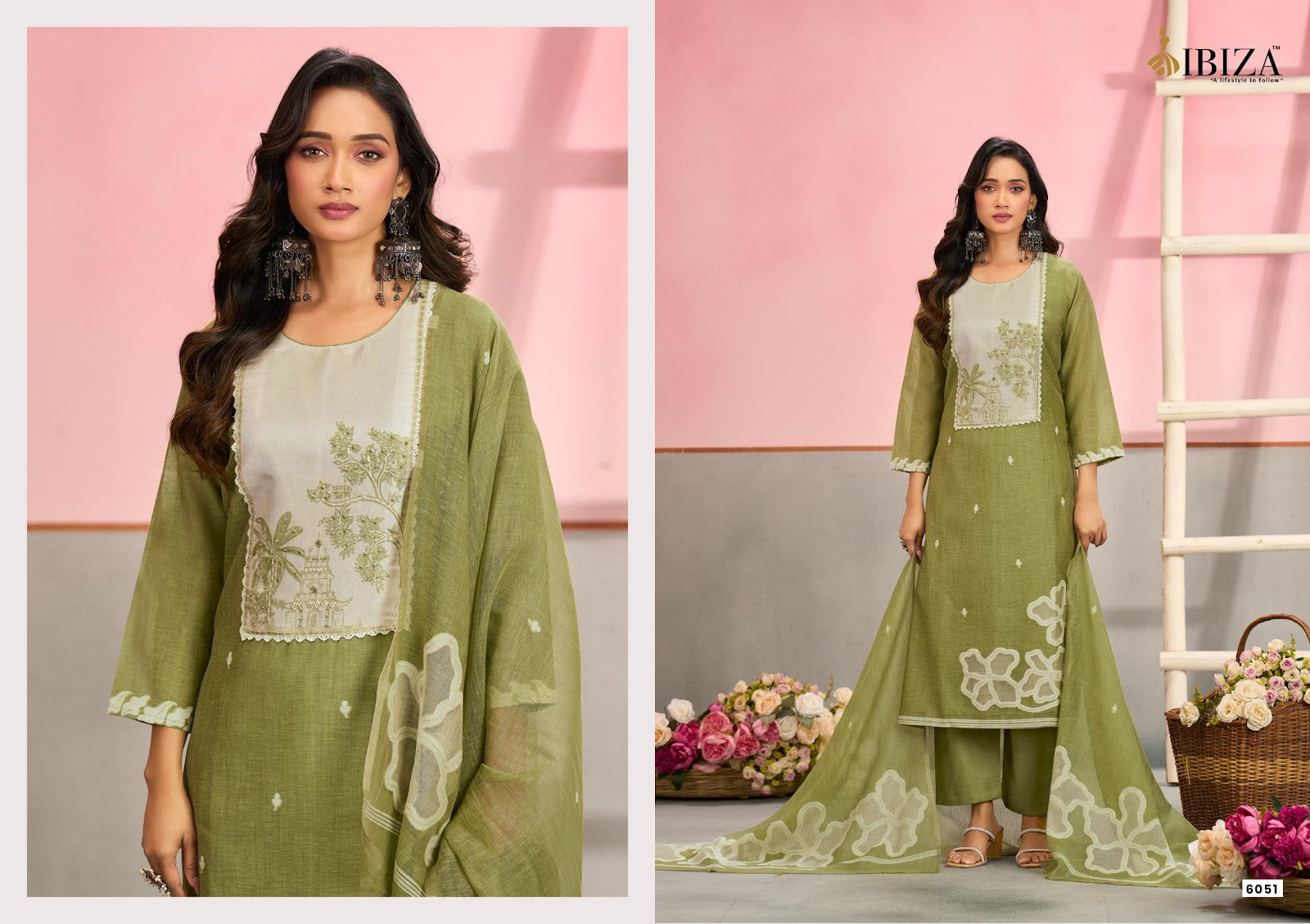 Tinka Ibiza Organic Pant Style Suits Manufacturer India