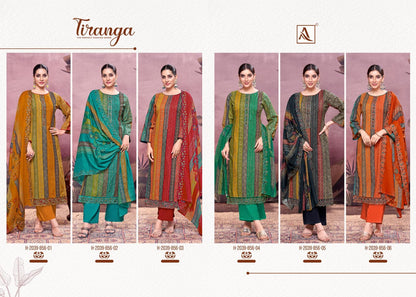 Tiranga Alok Cambric Cotton Karachi Salwar Suits Exporter Gujarat