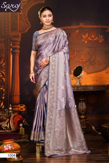 Tirupati Satin Saroski Vol 4 Saroj Sarees Supplier