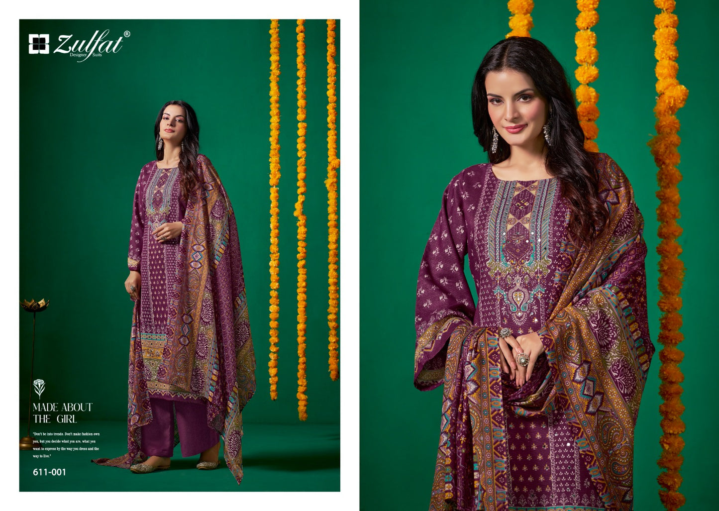Tisha Vol 2 Zulfat Designer Viscose Simmer Karachi Salwar Suits Wholesale Price