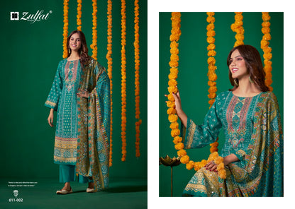 Tisha Vol 2 Zulfat Designer Viscose Simmer Karachi Salwar Suits Wholesale Price