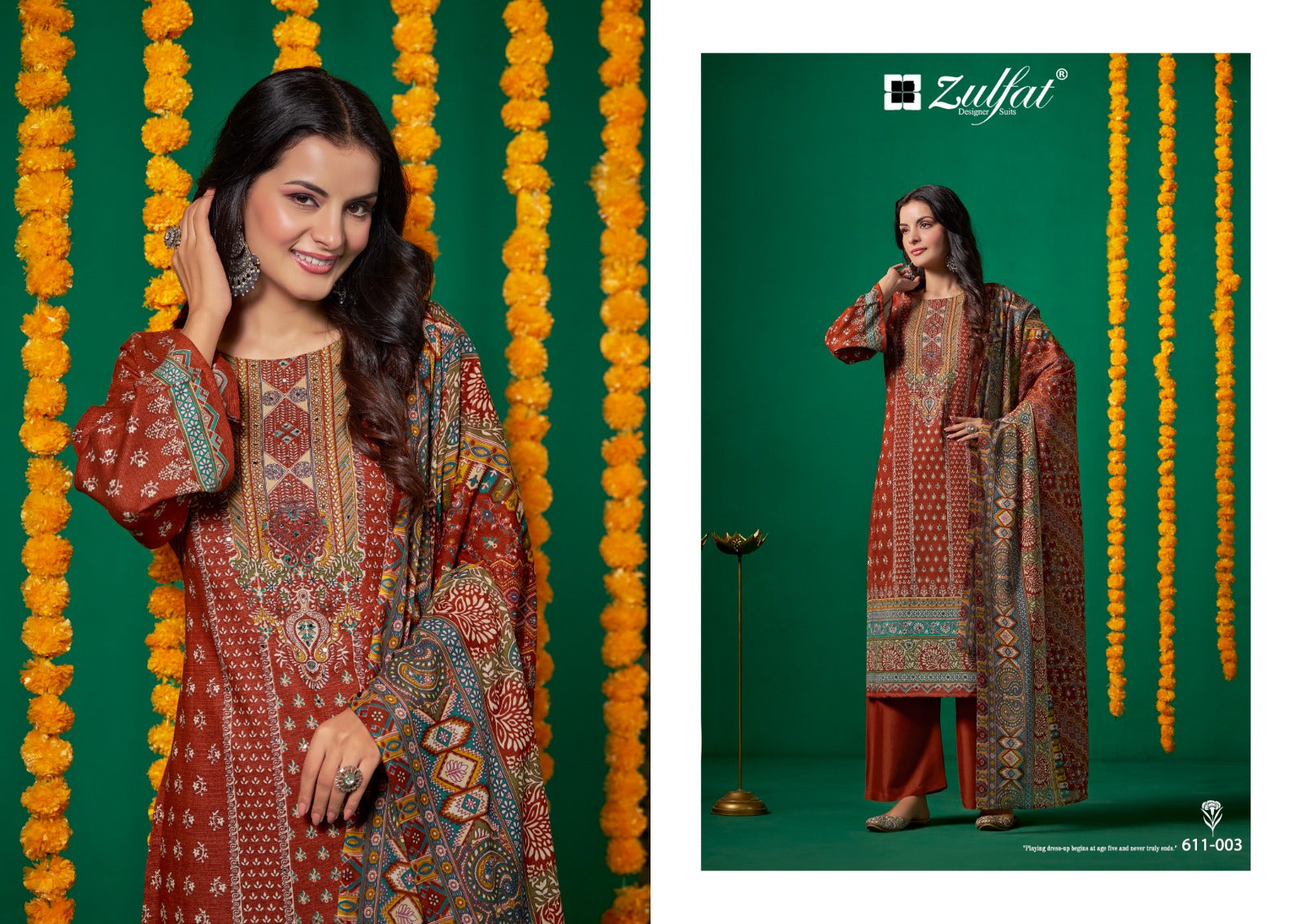 Tisha Vol 2 Zulfat Designer Viscose Simmer Karachi Salwar Suits Wholesale Price