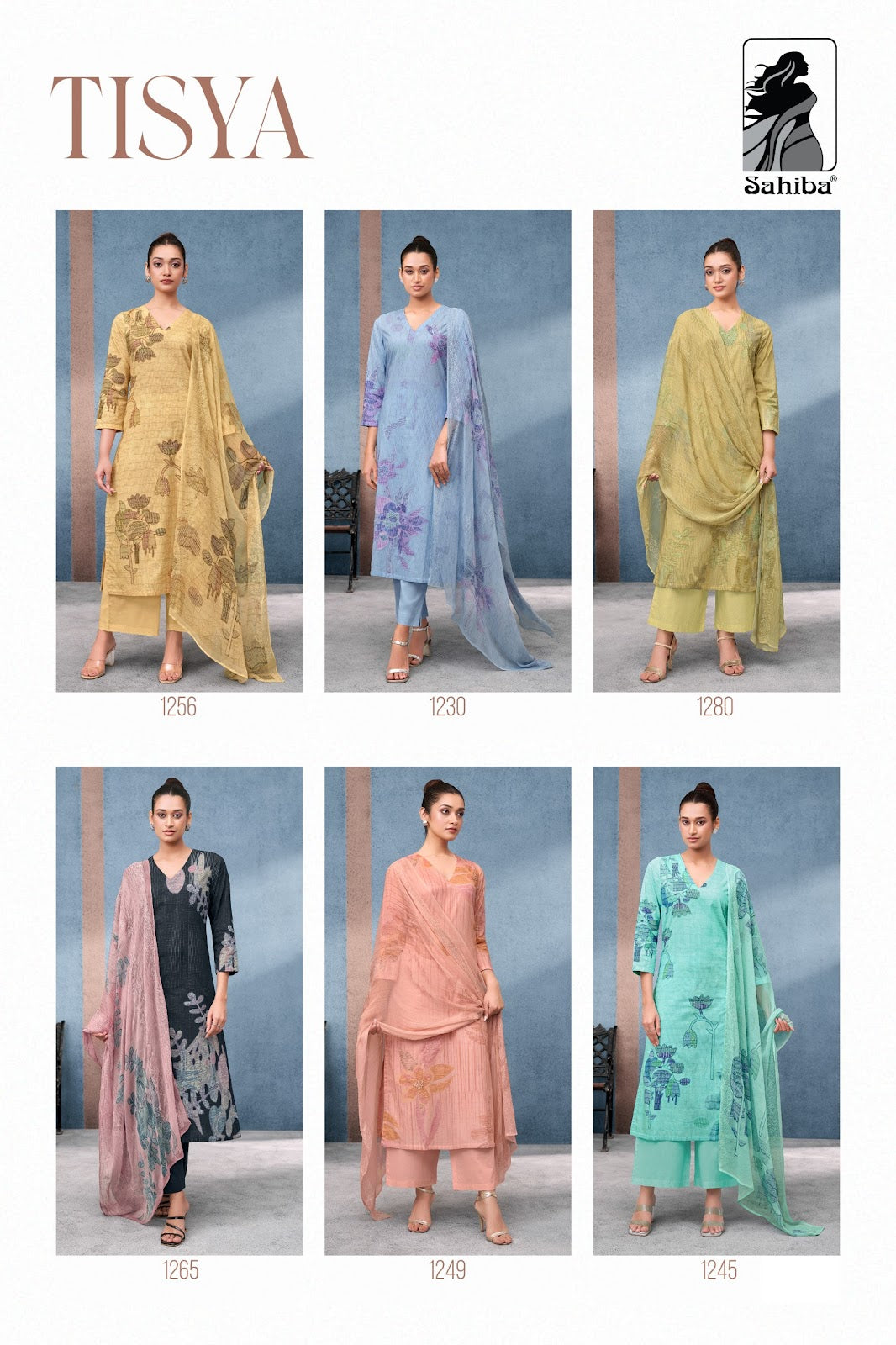 Tisya Sahiba Pure Cotton Plazzo Style Suits Supplier Ahmedabad