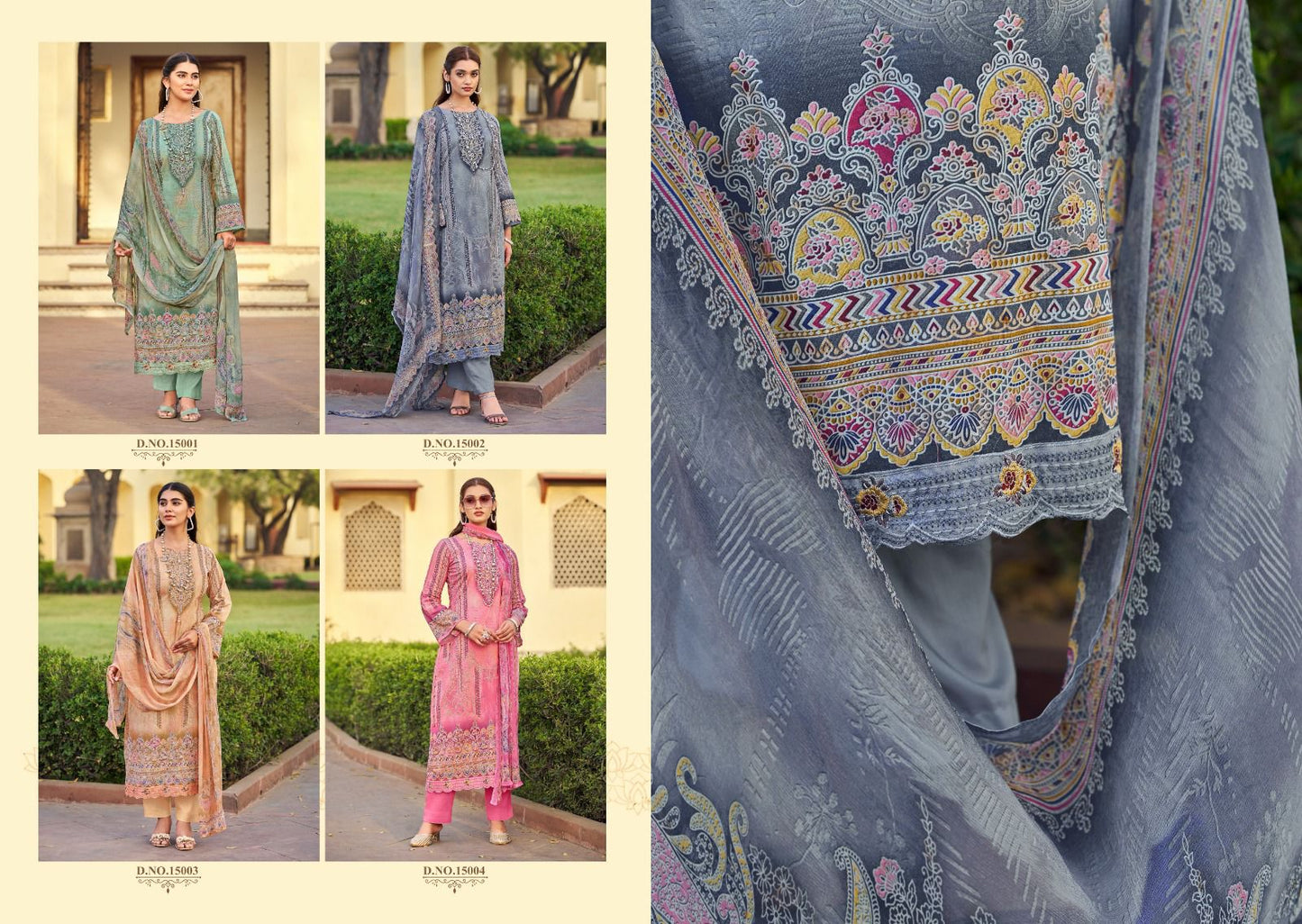 Titali Masakali Lawn Cotton Pant Style Suits