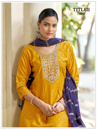 Titlee Banwery Rayon 14Kg Readymade Anarkali Suits Manufacturer