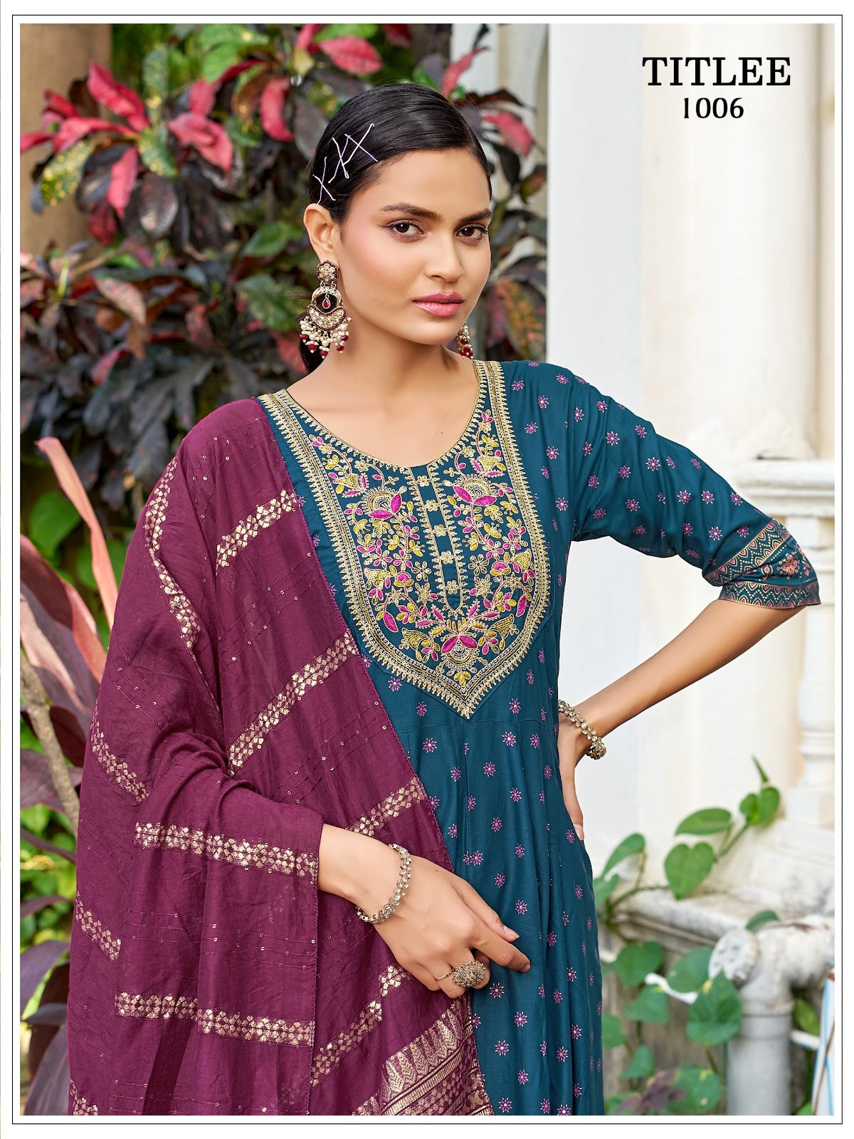 Titlee Banwery Rayon 14Kg Readymade Anarkali Suits Manufacturer