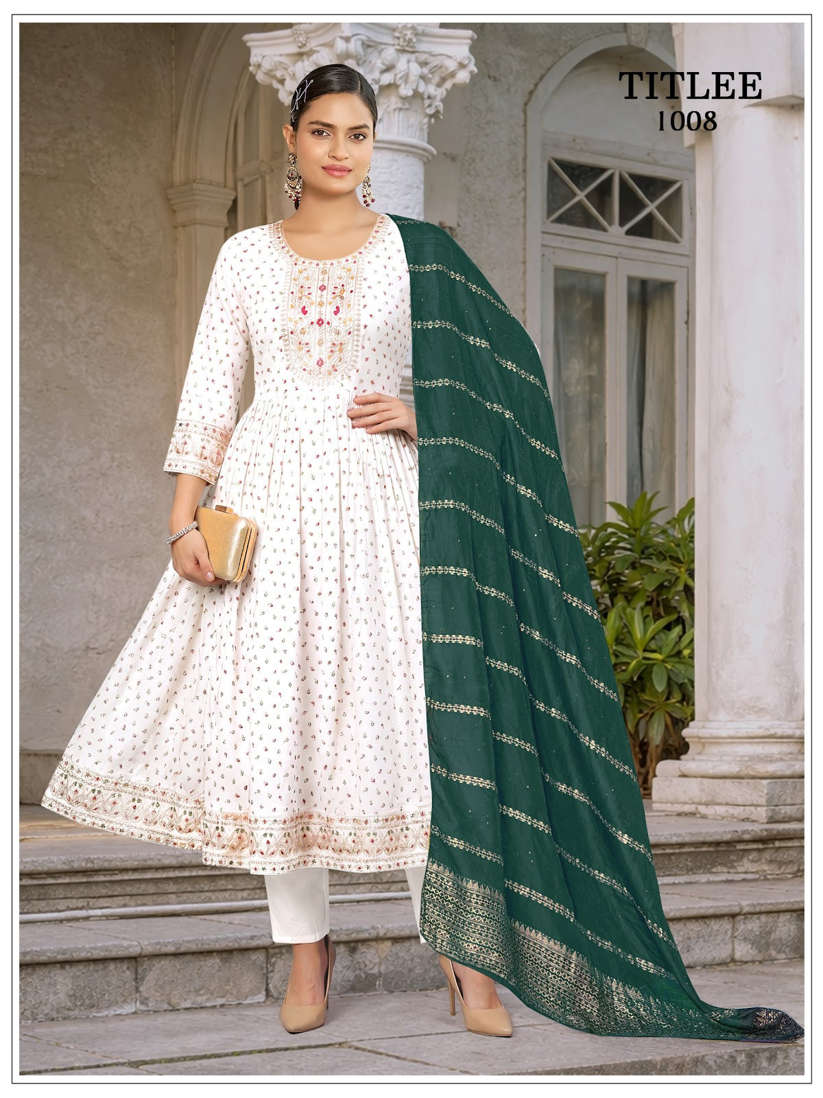 Titlee Banwery Rayon 14Kg Readymade Anarkali Suits Manufacturer