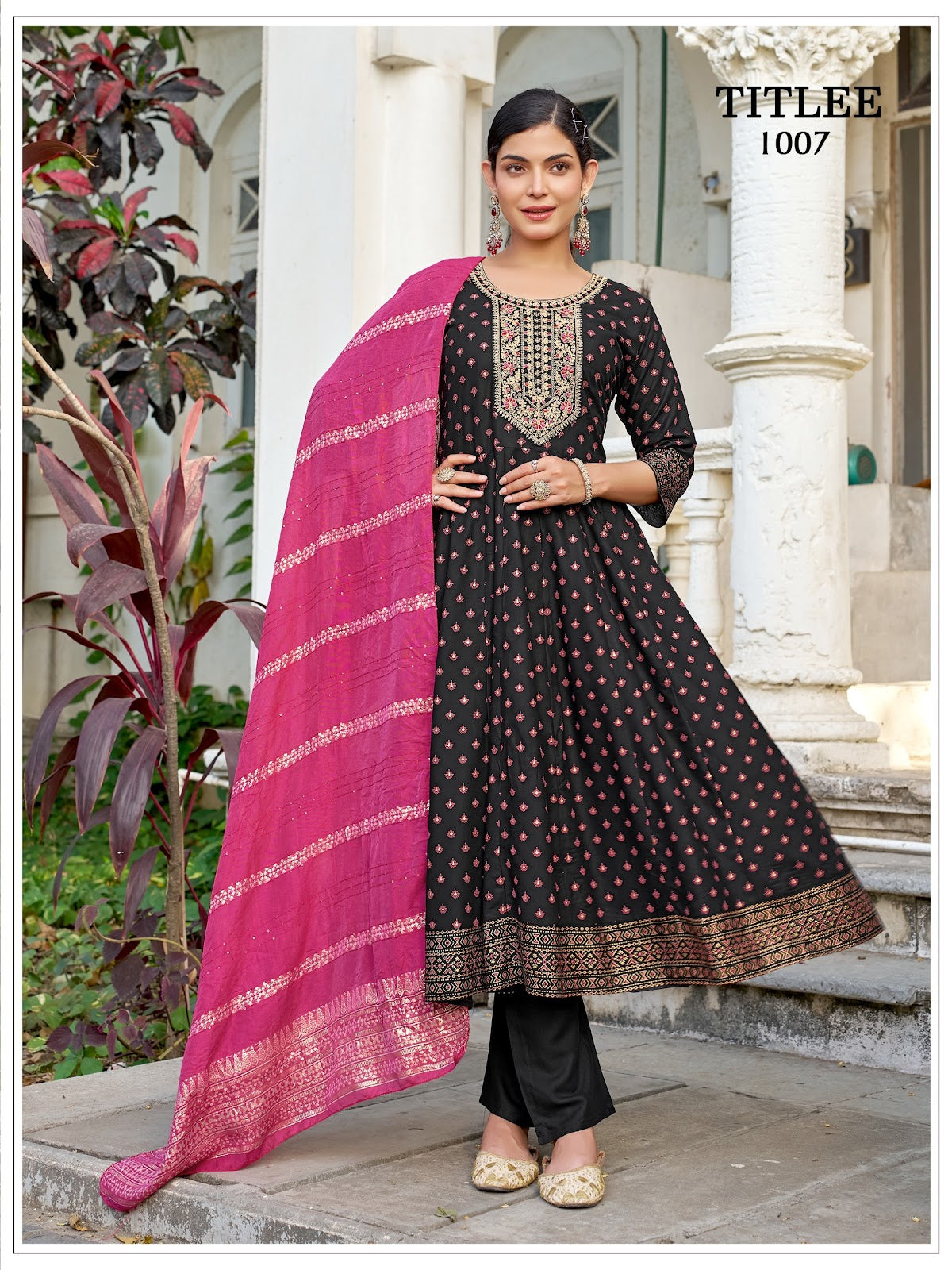 Titlee Banwery Rayon 14Kg Readymade Anarkali Suits Manufacturer
