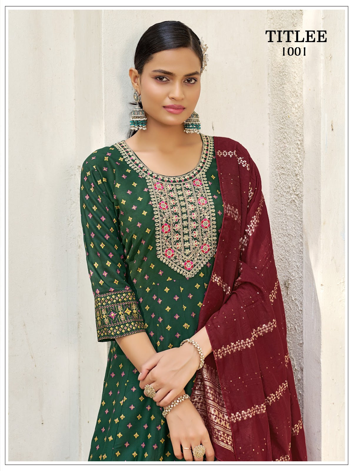 Titlee Banwery Rayon 14Kg Readymade Anarkali Suits Manufacturer