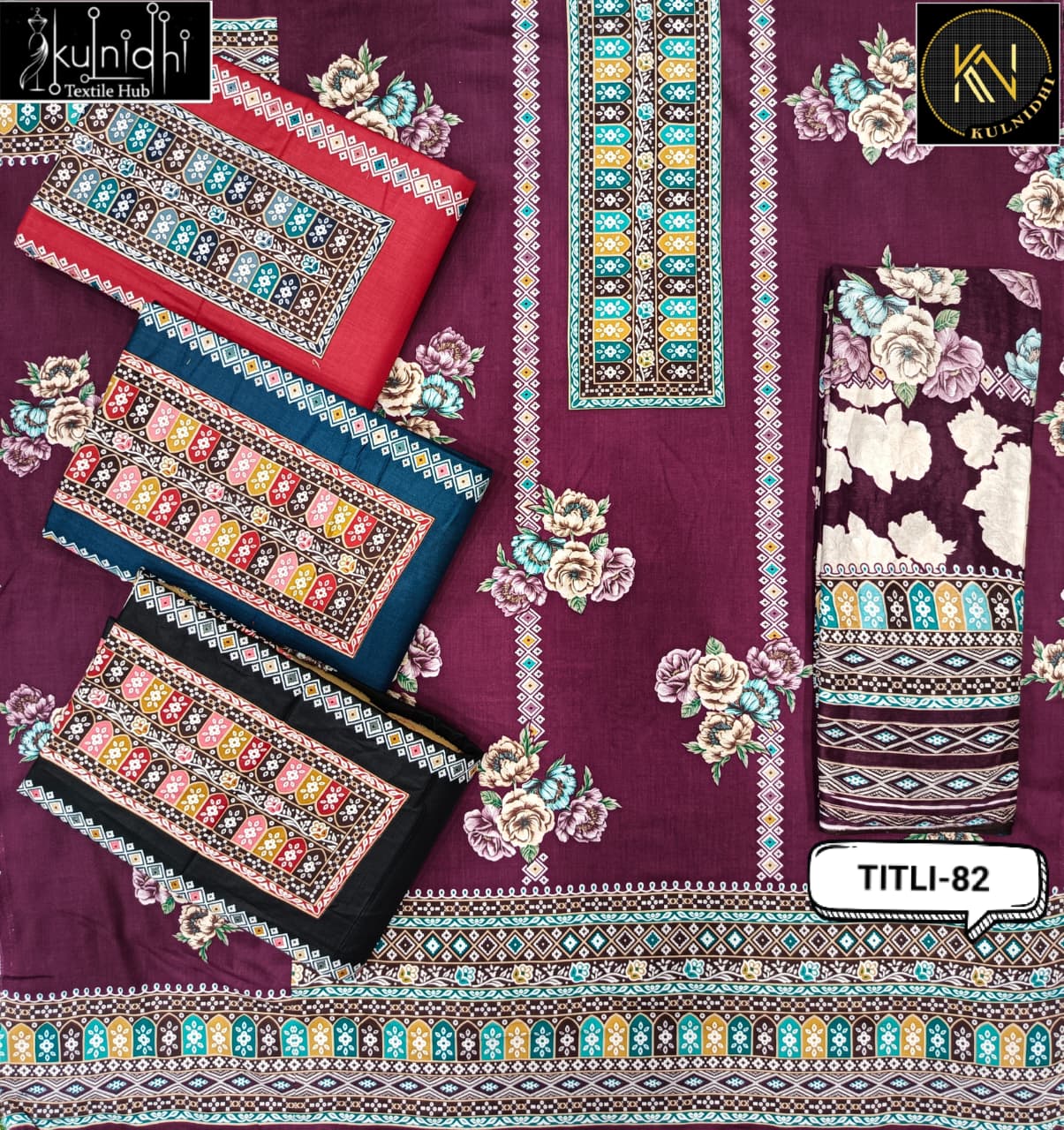 Titli 150726 Kulnidhi Viscose Reyon Salwar Suits Manufacturer