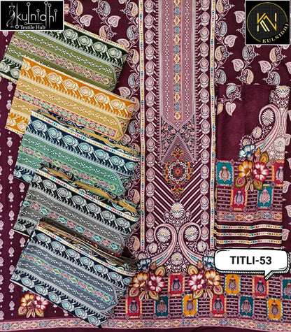 Titli 190226 Kulnidhi Viscose Reyon Salwar Suits Wholesaler Ahmedabad