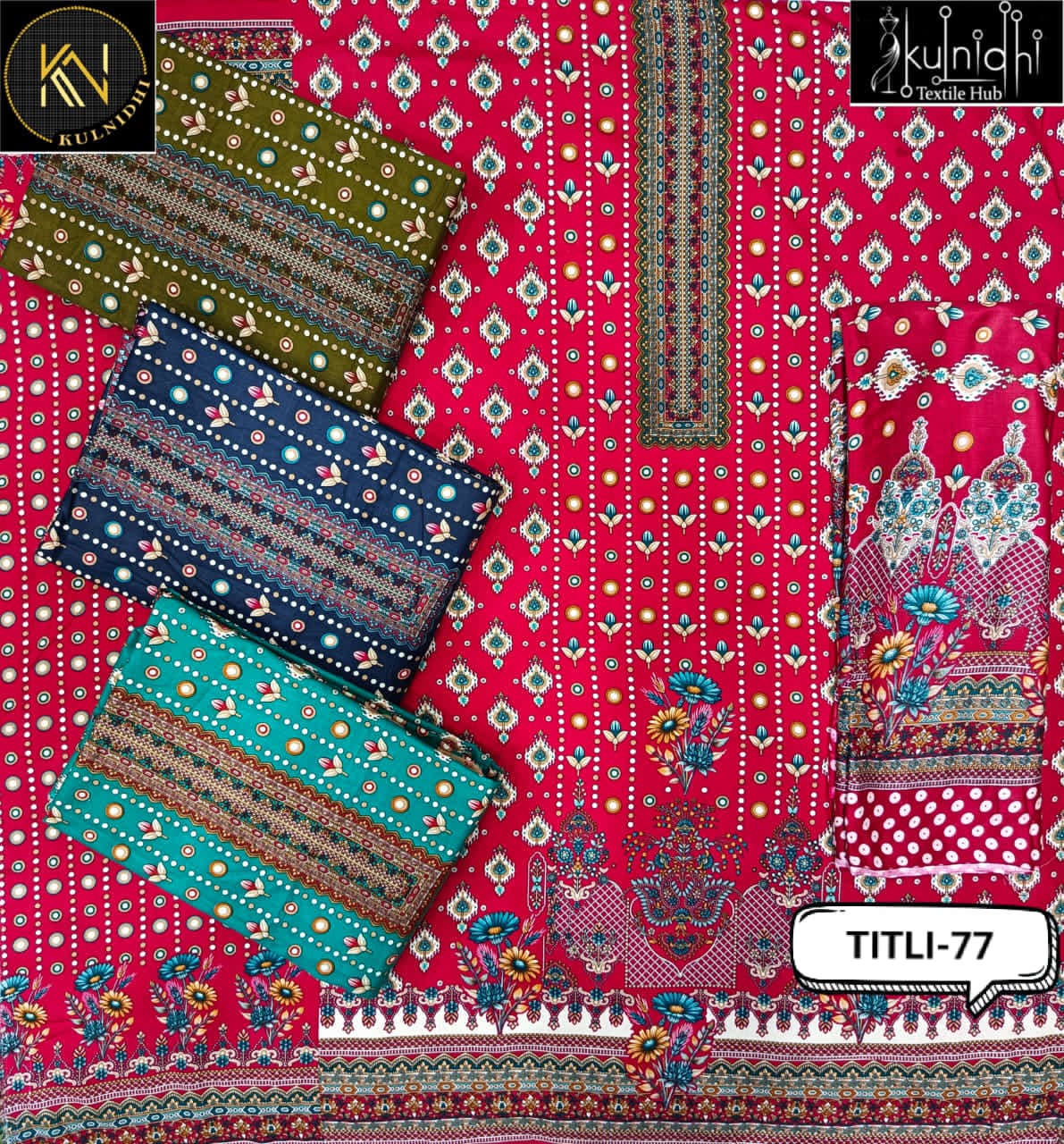 Titli 220626 Kulnidhi Viscose Reyon Salwar Suits Manufacturer