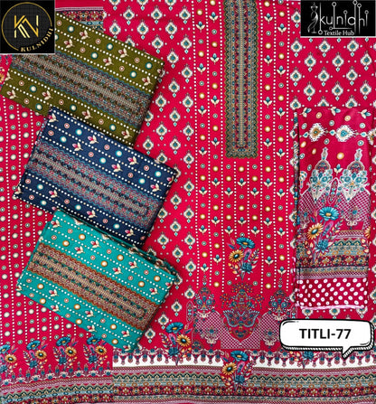 Titli 220626 Kulnidhi Viscose Reyon Salwar Suits Manufacturer