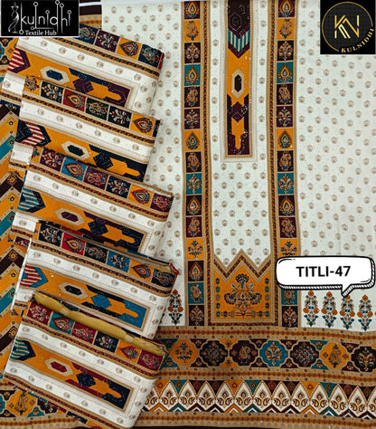 Titli Kulnidhi Viscose Reyon Salwar Suits Wholesale