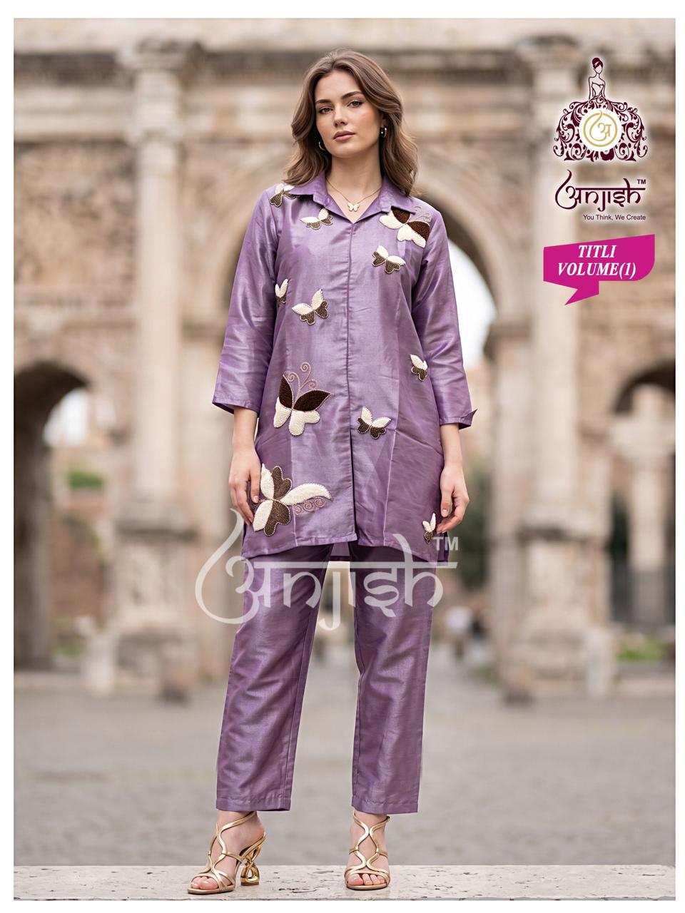 Titli Vol 1 Anjish Roman Co Ord Set Supplier Gujarat