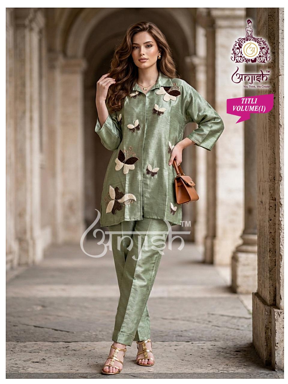 Titli Vol 1 Anjish Roman Co Ord Set Supplier Gujarat