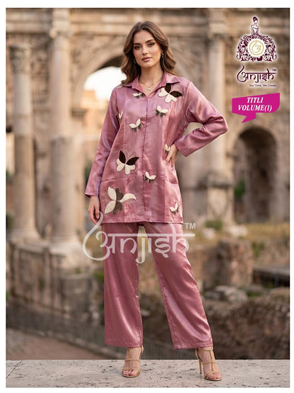 Titli Vol 1 Anjish Roman Co Ord Set Supplier Gujarat