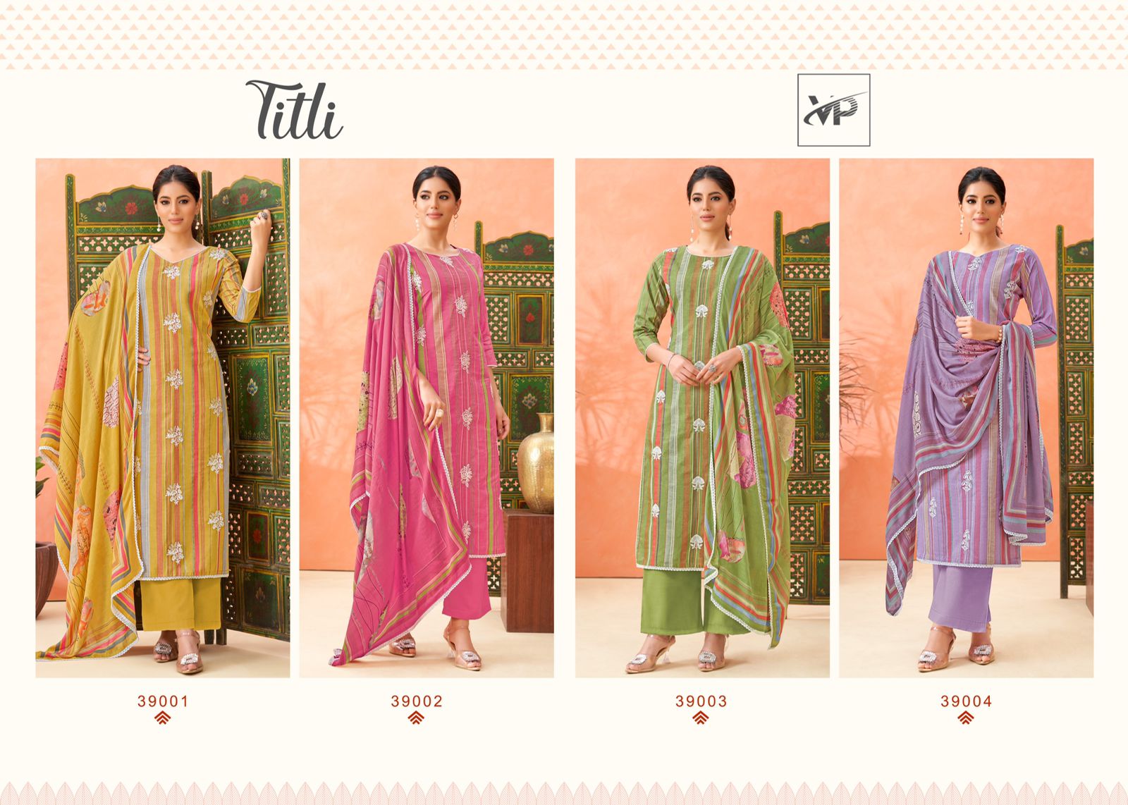 Titli Vp Lawn Cotton Pant Style Suits