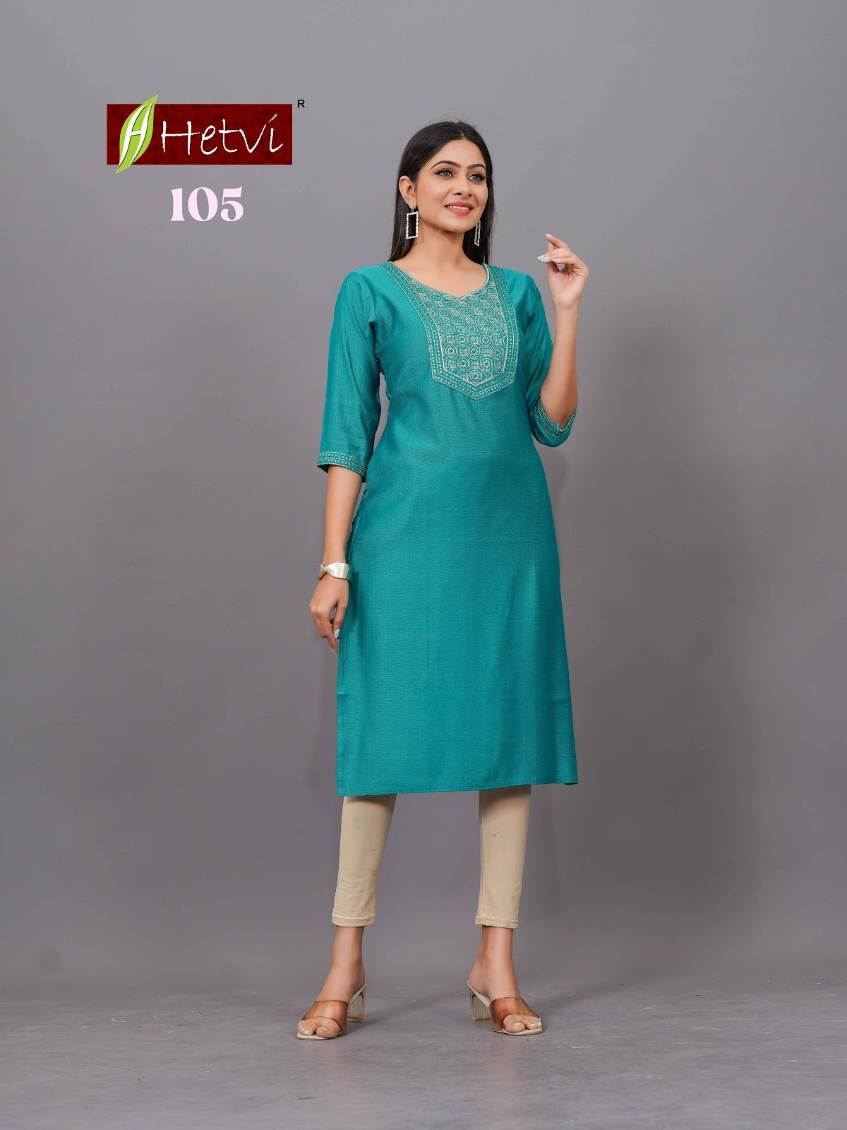 Titly Hetvi Straight Cut Kurtis Manufacturer