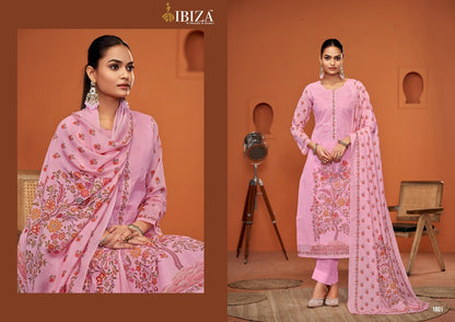 Tivoli Ibiza Pure Organdy Pant Style Suits Supplier Ahmedabad