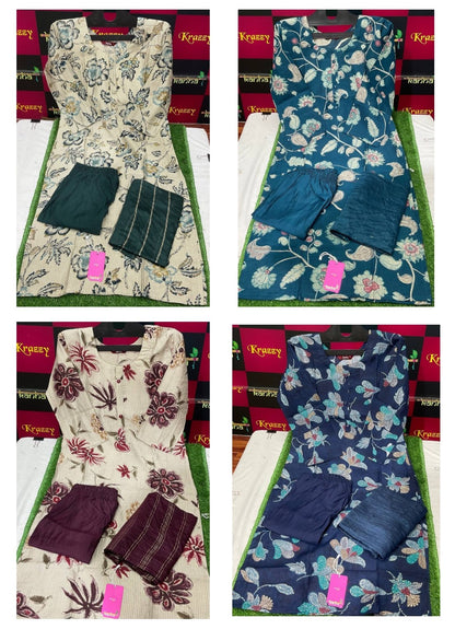 Tiya 151225 Kanha Berlin Readymade Pant Style Suits Manufacturer Gujarat