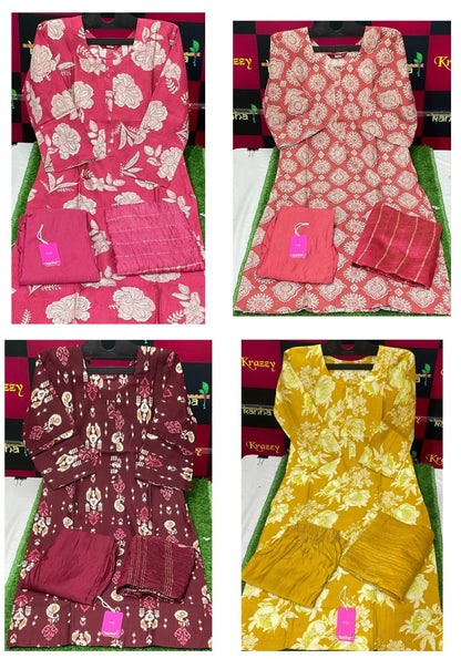 Tiya 151225 Kanha Berlin Readymade Pant Style Suits Manufacturer Gujarat