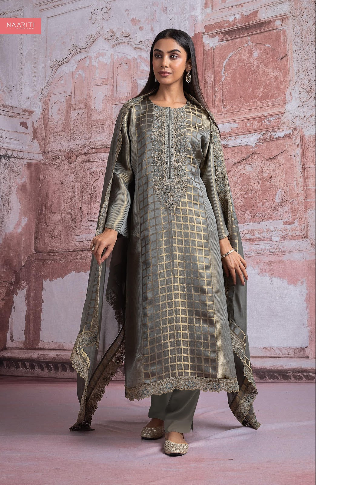Tiya Naariti Pant Style Suits Exporter Ahmedabad